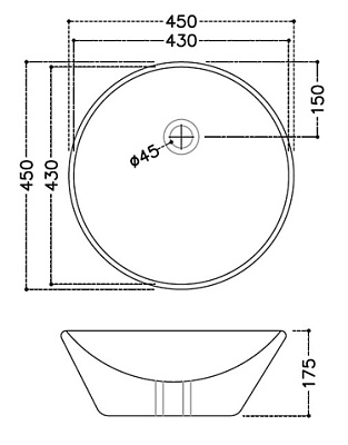 Раковина Jaquar JDS JDS-WHT-25905