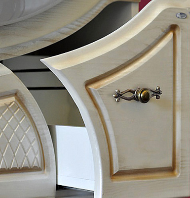 Тумба с раковиной Атолл Тулуза золото