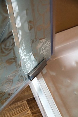 Душевая дверь в нишу Cezares ROSA-BF-1-120-RO-Bi