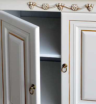 Тумба с раковиной Атолл Верона 120 дорато К