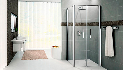 Душевая дверь в нишу Novellini Giada 2B GIADN2B84-1K