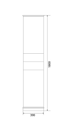 Шкаф-пенал Timo Anni M-VR (1015)