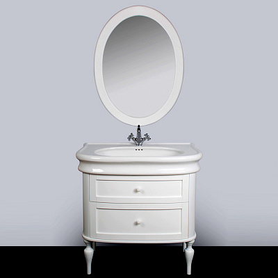 Тумба с раковиной Tiffany World Palermo 7702 bianco puro