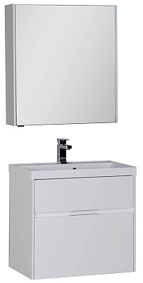 Зеркало-шкаф Aquanet Латина 70 белый