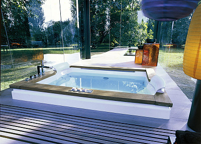 Акриловая ванна Jacuzzi Aura Plus