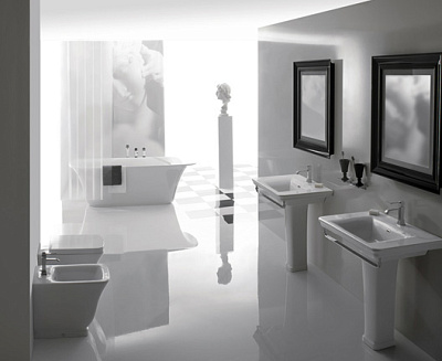 Унитаз приставной Globo Relias RE001.BI