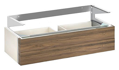 Тумба с раковиной Keuco Edition 300 грецкий орех 125 см