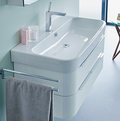 Тумба с раковиной Duravit Happy D.2 65 белая