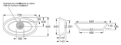Раковина Hatria Happy Hour 22.00