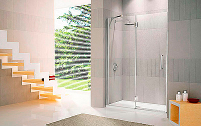 Душевая дверь в нишу Novellini Louvre 2P LOUVR2P160S-1K