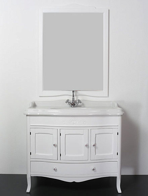 Тумба с раковиной Tiffany World Veronica 105/C bi puro