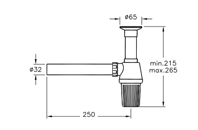 Сифон для раковины VitrA Sifon A45109
