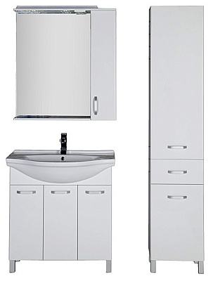Мебель для ванной Aquanet Глория 80 белая