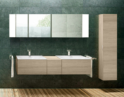 Тумба с раковиной Keuco Edition 11 платиновый дуб (1 ящик)