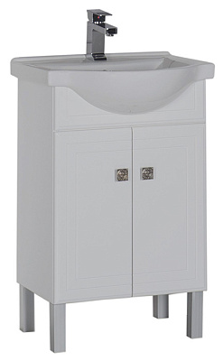 Тумба с раковиной Aquanet Стайл 55