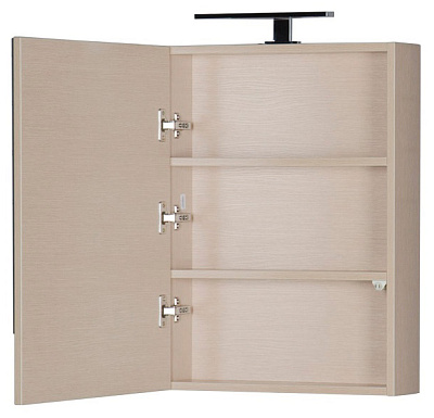 Зеркало-шкаф Aquanet Нота 50 камерино светлый дуб