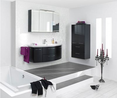 Тумба с раковиной Pelipal Cassca 120 антрацит