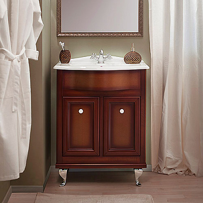 Тумба с раковиной Caprigo Порто 70 NOCE SCURO