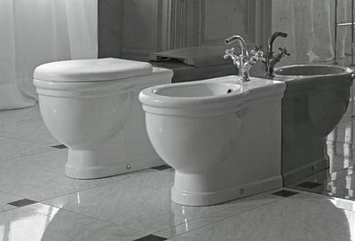 Унитаз приставной Globo Paestum PA025.BI