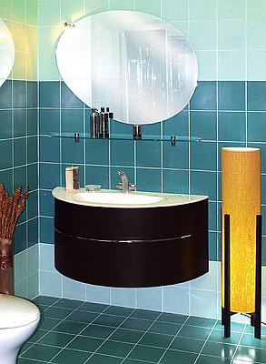 Тумба с раковиной De Aqua Эскалада 117 с ручкой