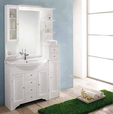 Мебель для ванной Eban Eleonora Modular 107 L белая