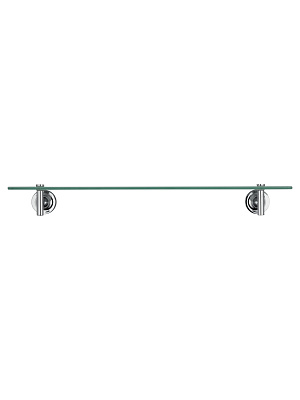 Стеклянная полка для ванной WONZON & WOGHAND SIMPLE, Хром WW-6527