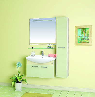 Тумба с раковиной Misty Джулия 85  подвесная