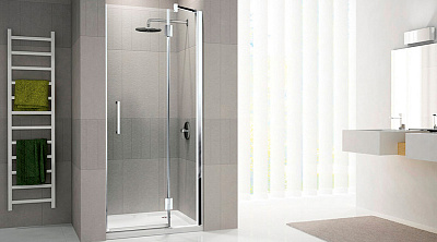 Душевая дверь в нишу Novellini Louvre G LOUVRG90LD-1K