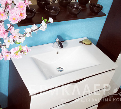 Тумба с раковиной Бриклаер Токио 80