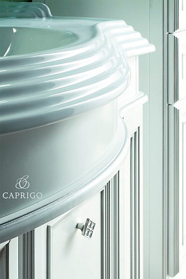 Тумба с раковиной Caprigo Фреско 120 BIANCO Alluminio