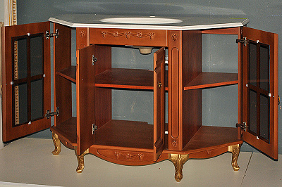 Мебель для ванной Атолл Верона 120 дорато К