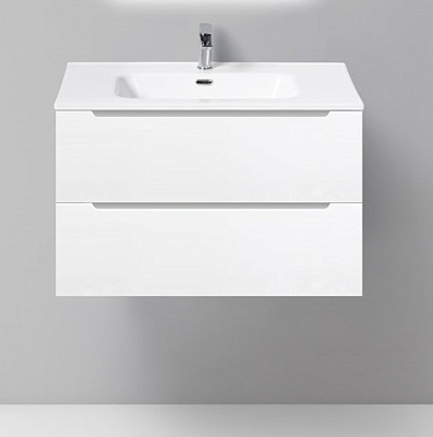 Тумба с раковиной BelBagno Bianco Lucido ETNA-800