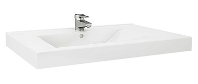 Тумба с раковиной Cezar Vita 100 белая