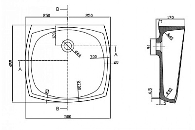 Раковина Kolpa San Vip 50