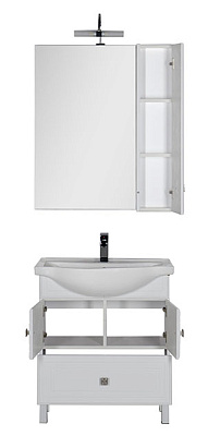 Мебель для ванной Aquanet Стайл 75 с нижним ящиком