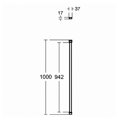 Кронштейн для душевого ограждения Ideal Standard Connect 2 K9380V3