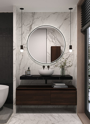 Столешница прямая Boheme FLAT NERO MARQUINA 1010*460*70 869-100-NM