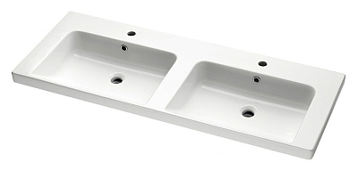 Тумба с раковиной Dreja Color 125 желтый глянец