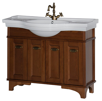 Тумба с раковиной Aquanet Николь 110