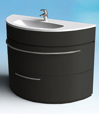 Тумба с раковиной De Aqua Эскалада 117 напольная