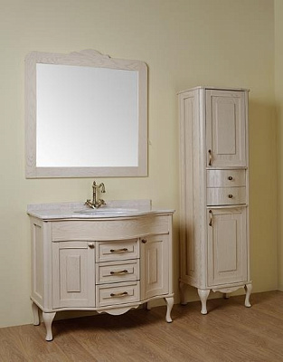 Тумба с раковиной Timo Amelia 110 H-VR (1015 с патиной золото)