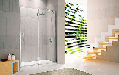 Душевая дверь в нишу Novellini Louvre 2P LOUVR2P160D-1K