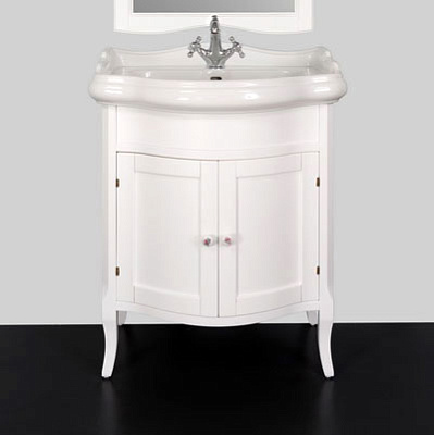 Тумба с раковиной Tiffany World Sofia 69 bianco puro