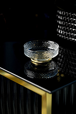 Мыльница настольная Boheme AURA Gold 10251-G