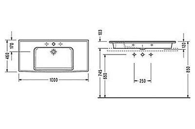 Раковина Serel 1646