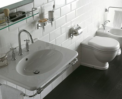 Унитаз приставной Globo Paestum PA025.BI