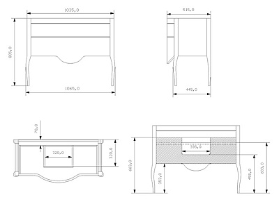 Тумба с раковиной Eban Sonia 108 орех
