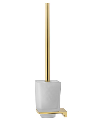 Туалетный ершик в комплекте WONZON & WOGHAND ECLIPSE, Глянцевое золото WW-9129-LG