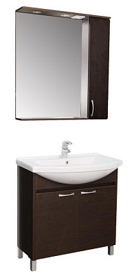 Мебель для ванной Aquanet Донна 80 венге