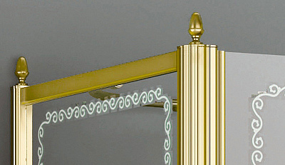 Душевой уголок Cezares Retro A1 90 CP G R